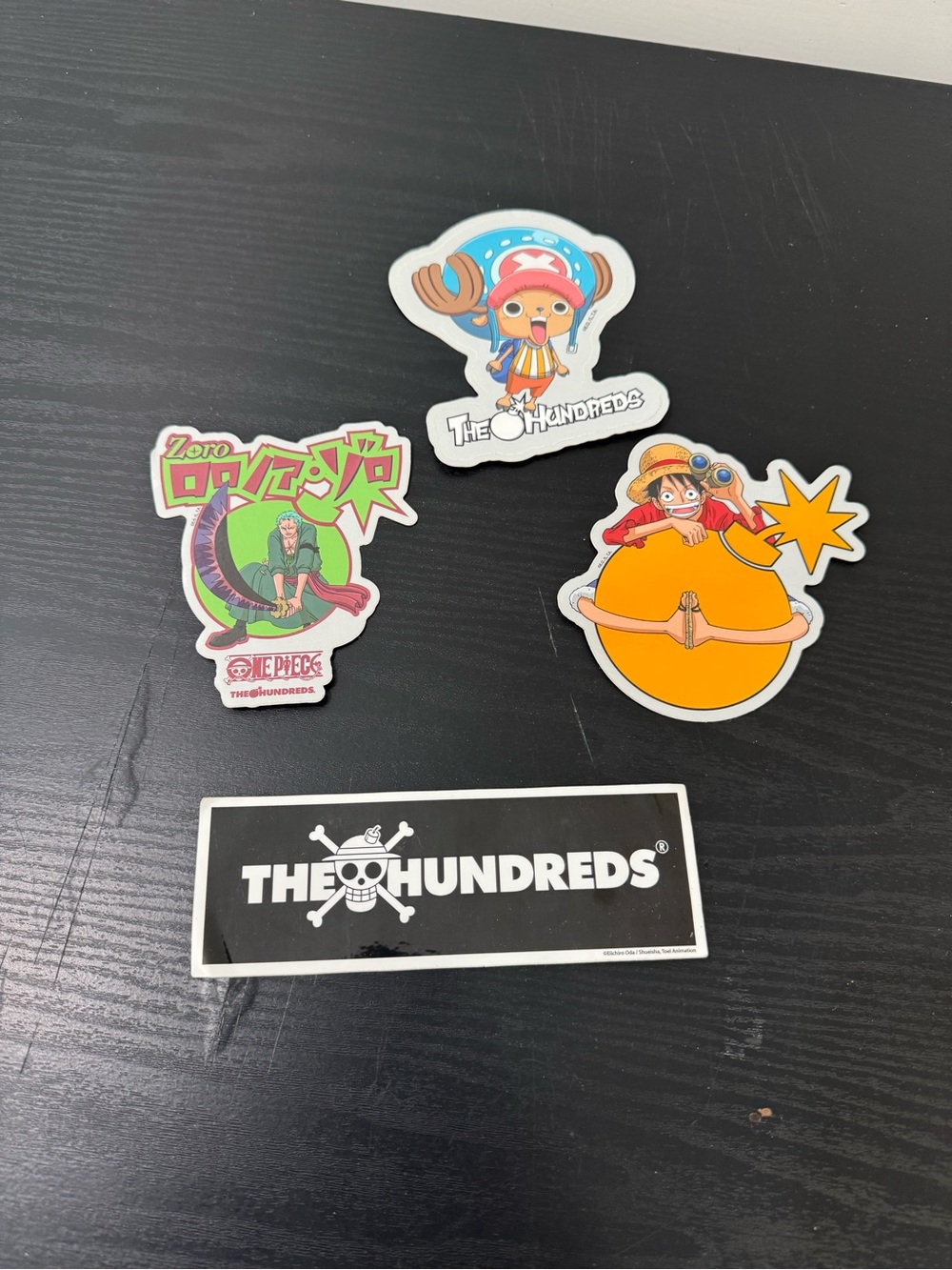 The Hundreds X One Piece Stickers